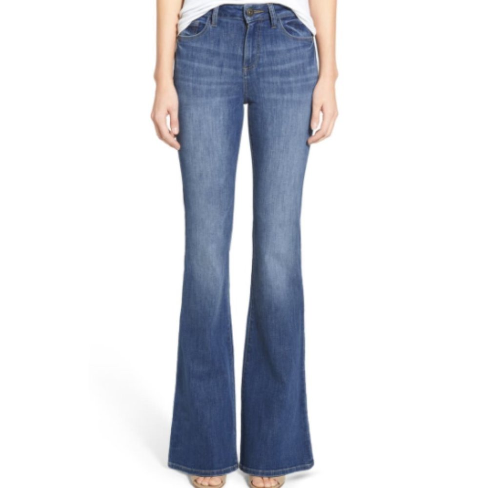 DL1961 'Heather' High Rise Flare Jeans